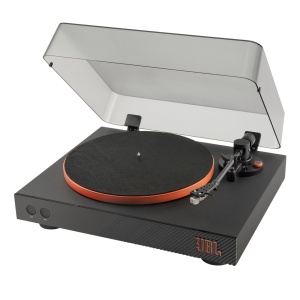 Pickup vinil JBL Spinner BT, Bluetooth aptX HD, negru si portocaliu