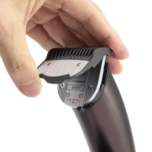 Pieptene magnetic Wahl Premium, 10 mm, negru, pentru tunsori precise - Img 2