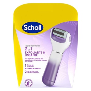Pila electrica pentru picioare Scholl Velvet Smooth Diamond Crystals, 2 viteze, compatibila cu capete interschimbabile