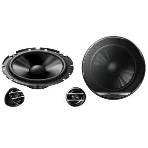 Pioneer Auto Difuzoare cu 2 cai Kompo TS-G170c -170mm/17cm - 300 Watt, negru