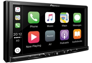 Pioneer SPH-DA230DAB 2DINAutoradio, panou tactil rezistiv transparent de 7 inchi, Bluetooth, radio digital DAB+, Apple CarPlay/Android Auto