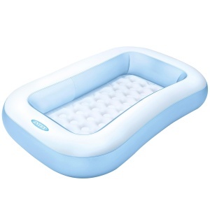 Piscina gonflabila Intex, rectangulara, 166 x 100 cm, capacitate 90 L, pentru 2 ani