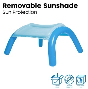 Piscina pentru copii Bestway Canopy Play 147x147x122 cm cu acoperis detasabil - Img 6