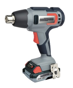 Pistol de aer cald Bruder Mannesmann M49530 cu acumulator 20V si 2 trepte de temperatura