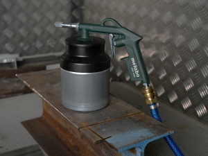 Pistol de sablare cu aer comprimat Metabo SSP 1000, 7 bar, 300 lmin - Img 5