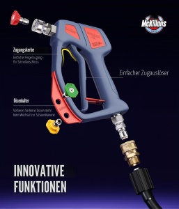 Pistol de spalare McKillans Swivel Gun Pro, 4000 PSI, 38 inch, 14 inch - Img 4