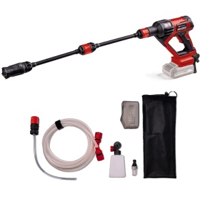 Pistol de spalat cu presiune fara fir Einhell HYPRESSO 18/24-1 Power X-Change (18 V, 24 bar, curatare si irigare mobila, 240 L/h, inclusiv accesorii, fara baterie si incarcator) - Img 1