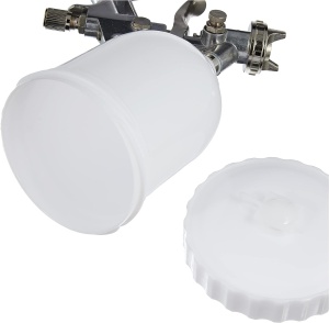 Pistol de vopsit Einhell cu cupa de 600 ml reglaj jet si duza rotativa - Img 4