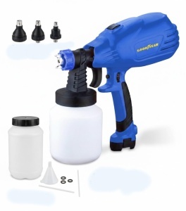 Pistol de vopsit electric Goodyear 450W, 3 duze, 1L capacitate