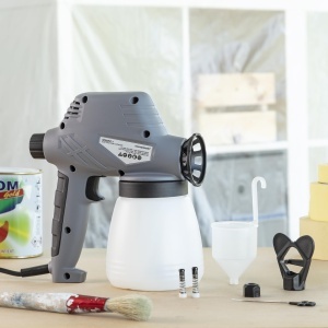Pistol de vopsit electric Spraint InnovaGoods cu accesorii si protectie utilizator - Img 6
