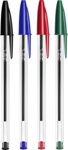 Pix BIC Cristal cu 20 Stifturi Colorate, 8 Albastre, 4 Rosii, 3 Verzi, 5 Negre - Img 2