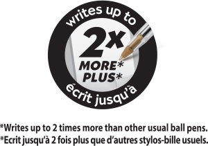 Pix BIC M10, 0,4 mm, negru, cu mecanism lateral si clip, 100 bucati - Img 5