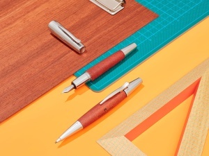 Pix cu cerneala Faber-Castell e-motion, lemn, cromat, cu varf mediu - Img 6