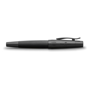 Pix Faber-Castell e-motion Pure Black, Aluminiu, Negru, Stilou cu Penita M - Img 4
