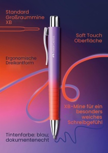 Pix Faber-Castell Poly Ball Punchy Melon, Ergonomic, Documentenecht, 0.6 mm - Img 6