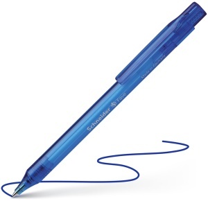 Pix Schneider Fave, 50 bucati, albastru transparent, tip mina M - Img 4
