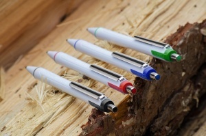 Pix Schneider Xite, 6 bucati, culoare albastra, mina documente, tehnologie Viscoglide - Img 3