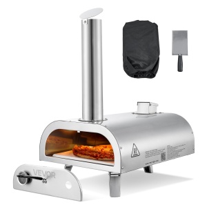 Pizzaofen VEVOR SRGP025 12 inch otel inoxidabil portabil pentru exterior
