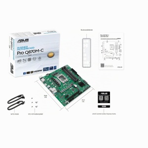 Placa de baza ASUS PRO Q870M-C-CSM micro-ATX, Intel LGA 1851, DDR5, PCIe 5.0 - Img 4