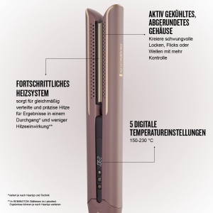 Placa de indreptat parul Remington AIRvive S8930, 150-230C, tehnologie ionica - Img 3