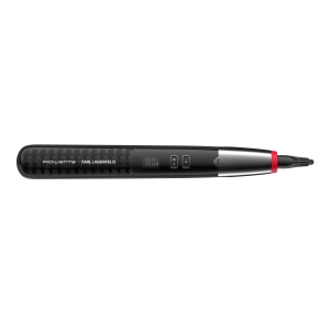 Placa de par Rowenta x Karl Lagerfeld SF467L Negru-Rosu Keratin Glow 2-in-1 Straight Curl - Img 8