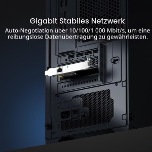 Placa de retea Mercusys MA210E PCIe Gigabit, 1 Gbits, Wake-on-LAN, Energy-Efficient - Img 3