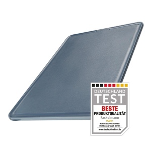 Placa de taiat Fackelmann easyprepare, 36x24 cm, Antiderapanta, AlbGri