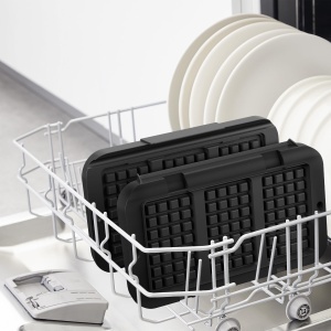 Placi pentru vafe Tefal XA7348 OptiGrill 4in1 si 2in1 XL antiaderente aluminiu turnat negru - Img 5