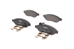Placute de frana Bosch BP1021 - ECE-R90, cu senzor de uzura, set 4 bucati - Img 4