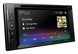 Player multimedia Pioneer AVH-A240DAB 2-DIN, ecran tactil ClearType de 6,2 inchi, conectivitate smartphone, USB, radio digital DAB/DAB+, Bluetooth, egalizator grafic cu 13 benzi