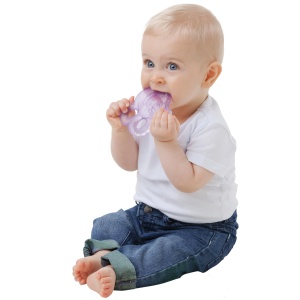 Playgro Beissring Biene 40200 Set 2 Bucati Multicolor Umplut cu Apa - Img 5