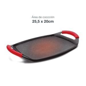 Plita grill Lacor 25536 Eco Stone 29x225 cm Antiaderenta PFOA-free - Img 4