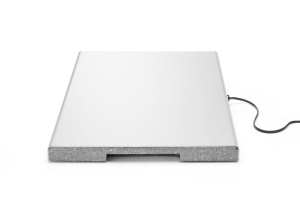 Plita incalzire Hendi, 95C, aluminiu, 190W, 530x325x30 mm - Img 3