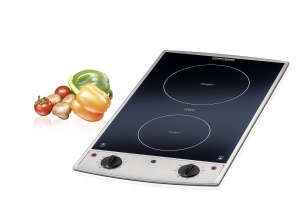 Plita incorporabila Rommelsbacher EBC 3075E sticla ceramica SCHOTT CERAN 3000W inox - Img 4