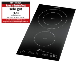 Plita incorporabila Rommelsbacher EBC 3477TC, SCHOTT CERAN, 3400W, Touch Control - Img 3