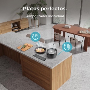 Plita inductie Cecotec Bolero Squad I 4300, 7200 W, FullFlex, 60 cm, Control Slider, Timer - Img 9