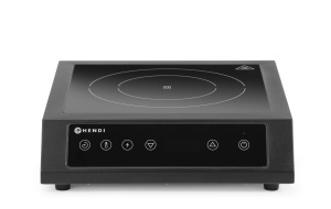 Plita Inductie HENDI 3500 D XL, 3500W, 60-240C, Negru