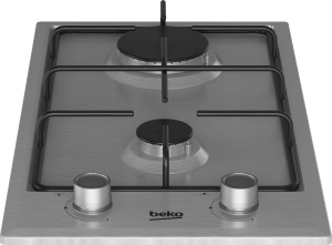 Plita pe gaz Beko HDCG 32220 FX, 2 arzatoare, 3900 W, inox - Img 4