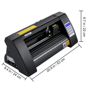 Plotter de vinil VEVOR KH-375A, 285 mm latime taiere, precizie 0,01 mm - Img 8