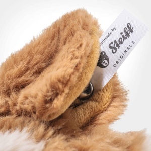 Plus de Jucarie Steiff Foxy Foxterrier 32cm, Culoare Creme, Negru si Lapte - Img 7