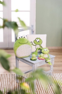 Plus Frosch Fridolin NICI 35cm - Verde - Jucarie moale pentru copii si adulti - Img 2