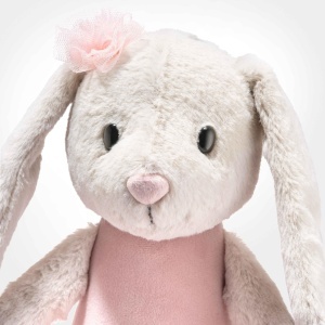 Plus Hoppie Steiff 30cm Balerina cu Costum Roz pentru Imbratisat - Img 4