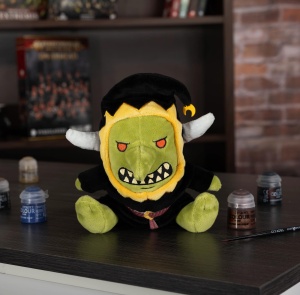 Plush Gloomspite Git TOMY, figurina de colectie, ochi rosii, 12 - Img 6