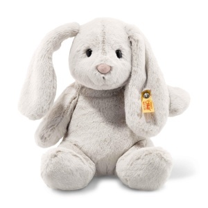 Plush Hase Steiff Hoppie 28 cm gri deschis, jucarie de plus, pentru copii - Img 2