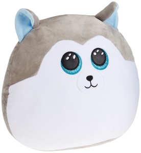 Plush Husky TY Squish-A-Boo 31 cm, Multicolor, Ideal pentru copii