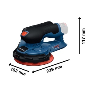 Polizor Excentric Bosch Professional GEX 12V-150-3, 12V, Compact, Ergonomic - Img 5
