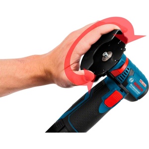 Polizor unghiular Bosch Professional GWS 12V-76, 12V, compact, cu accesorii - Img 7