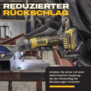 Polizor unghiular DEWALT DCG421N-XJ, 18V, motor burstenlos, compact - Img 6