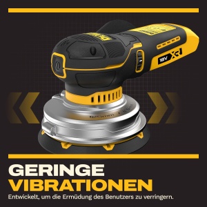 Polizor unghiular DEWALT DCW211KN-XJ, 18V, 125mm, cu geanta si discuri de slefuire - Img 7