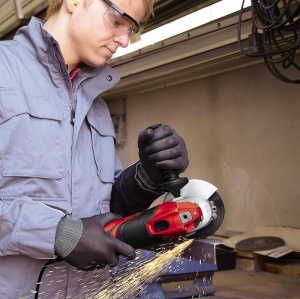 Polizor unghiular Einhell TE-AG 125750 Kit 750W Vibratii reduse Diamant Trennscheibe - Img 4